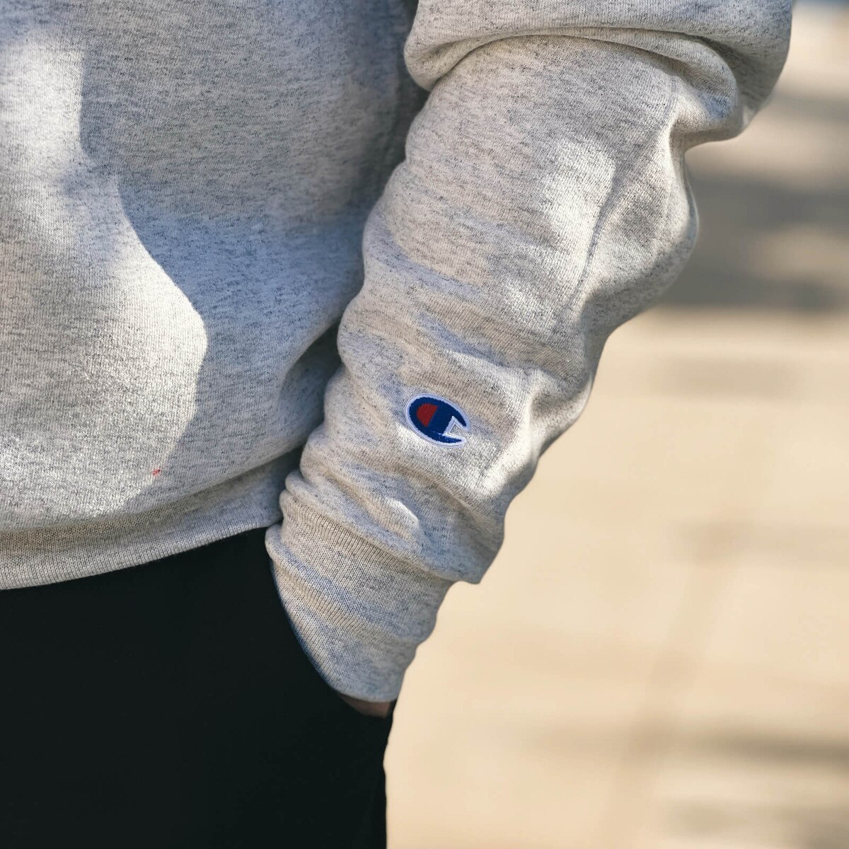 Champion® ISU Oatmeal Crewneck